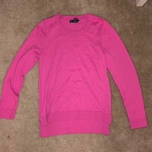 Pink long sleeve sweater